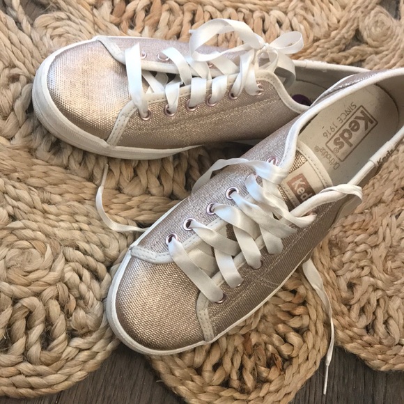 Rose Gold Keds - Picture 1 of 3
